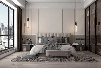 宝鸡现代风格-卧室