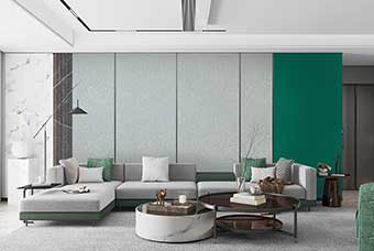 宝鸡轻奢风格-客厅