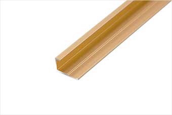 宝鸡航空纤维墙咔铝合金边条(钛金氧化)