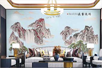 宝鸡森佰汇航空纤维墙咔(鸿运当头)