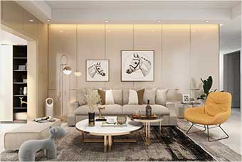 宝鸡客厅空间案例