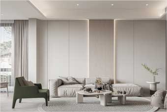 宝鸡客厅空间案例